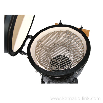 Oval shade 21 Inch Charcoal Grill Ceramic Kamado